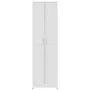 Armario de pasillo de madera contrachapada blanco 55x25x189 cm de vidaXL, Armarios roperos - Ref: Foro24-802849, Precio: 148,...