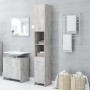 Armario baño madera contrachapada gris hormigón 30x30x183,5 cm de vidaXL, Muebles de baño - Ref: Foro24-802601, Precio: 65,75...