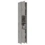 Armario baño madera contrachapada gris hormigón 30x30x183,5 cm de vidaXL, Muebles de baño - Ref: Foro24-802601, Precio: 65,75...