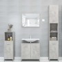 Armario baño madera contrachapada gris hormigón 30x30x183,5 cm de vidaXL, Muebles de baño - Ref: Foro24-802601, Precio: 65,75...