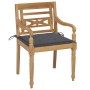 Sillas Batavia 8 unidades madera maciza de teca con cojines de , Sillas de jardín - Ref: Foro24-3073349, Precio: 1,00 €, Desc...