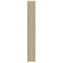 Armario pasillo contrachapada color roble 55x25x189 cm de vidaXL, Armarios roperos - Ref: Foro24-802852, Precio: 125,73 €, De...