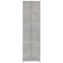 Armario de pasillo de aglomerado gris hormigón 55x25x189 cm de vidaXL, Armarios roperos - Ref: Foro24-802853, Precio: 116,63 ...
