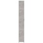 Armario de pasillo de aglomerado gris hormigón 55x25x189 cm de vidaXL, Armarios roperos - Ref: Foro24-802853, Precio: 118,24 ...