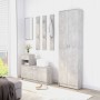 Armario de pasillo de aglomerado gris hormigón 55x25x189 cm de vidaXL, Armarios roperos - Ref: Foro24-802853, Precio: 118,24 ...