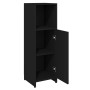 Armario de baño madera contrachapada negro 30x30x95 cm de vidaXL, Muebles de baño - Ref: Foro24-802589, Precio: 50,34 €, Desc...