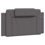 Estructura cama con luces LED cuero sintético gris 100x200 cm de , Camas y somieres - Ref: Foro24-3214004, Precio: 139,40 €, ...