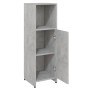 Armario de baño madera contrachapada gris hormigón 30x30x95 cm de vidaXL, Muebles de baño - Ref: Foro24-802592, Precio: 42,69...