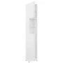 Armario baño madera contrachapada blanco brillo 32x25,5x190 cm de vidaXL, Muebles de baño - Ref: Foro24-802882, Precio: 85,92...