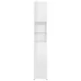 Armario baño madera contrachapada blanco brillo 32x25,5x190 cm de vidaXL, Muebles de baño - Ref: Foro24-802882, Precio: 85,92...