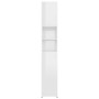 Armario baño madera contrachapada blanco brillo 32x25,5x190 cm de vidaXL, Muebles de baño - Ref: Foro24-802882, Precio: 87,27...