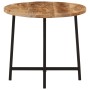 Mesa de centro hierro y madera maciza de mango 45x45x40 cm de , Mesas de centro - Ref: Foro24-371969, Precio: 51,84 €, Descue...