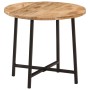 Mesa de centro hierro y madera maciza de mango 45x45x40 cm de , Mesas de centro - Ref: Foro24-371969, Precio: 51,84 €, Descue...