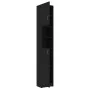 Armario de baño madera contrachapada negro 32x25,5x190 cm de vidaXL, Muebles de baño - Ref: Foro24-802877, Precio: 68,27 €, D...