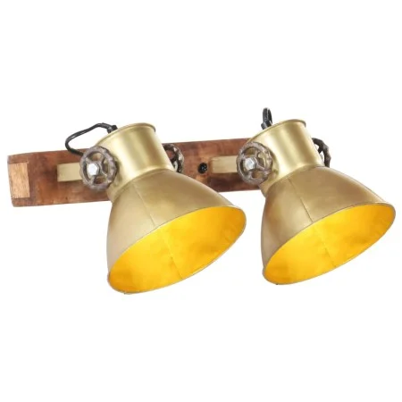 Lámpara de pared industrial latón 45x25 cm E27 de vidaXL, Lámparas - Ref: Foro24-320508, Precio: 67,48 €, Descuento: %