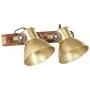 Lámpara de pared industrial latón 45x25 cm E27 de vidaXL, Lámparas - Ref: Foro24-320508, Precio: 67,48 €, Descuento: %