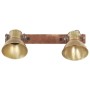 Lámpara de pared industrial latón 45x25 cm E27 de vidaXL, Lámparas - Ref: Foro24-320508, Precio: 72,02 €, Descuento: %