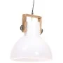 Lámpara colgante industrial 25 W blanca redonda 40 cm E27 de vidaXL, Lámparas - Ref: Foro24-320538, Precio: 78,82 €, Descuent...