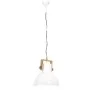 Lámpara colgante industrial 25 W blanca redonda 40 cm E27 de vidaXL, Lámparas - Ref: Foro24-320538, Precio: 78,82 €, Descuent...