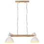 Lámpara colgante industrial 25 W blanca 109 cm E27 de vidaXL, Lámparas - Ref: Foro24-320528, Precio: 90,63 €, Descuento: %