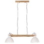 Lámpara colgante industrial 25 W blanca 109 cm E27 de vidaXL, Lámparas - Ref: Foro24-320528, Precio: 90,63 €, Descuento: %