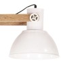 Lámpara colgante industrial 25 W blanca 109 cm E27 de vidaXL, Lámparas - Ref: Foro24-320528, Precio: 90,63 €, Descuento: %