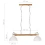 Lámpara colgante industrial 25 W blanca 109 cm E27 de vidaXL, Lámparas - Ref: Foro24-320528, Precio: 92,25 €, Descuento: %