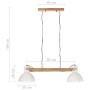 Lámpara colgante industrial 25 W blanca 109 cm E27 de vidaXL, Lámparas - Ref: Foro24-320528, Precio: 90,63 €, Descuento: %