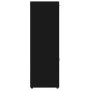 Estantería de madera contrachapada negro 90x30x90 cm de vidaXL, Librerías y estanterías - Ref: Foro24-802931, Precio: 74,77 €...