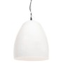 Lámpara colgante industrial redonda 25 W blanca 42 cm E27 de vidaXL, Lámparas - Ref: Foro24-320558, Precio: 50,37 €, Descuent...