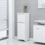 Badezimmerschrank aus weißem Sperrholz, 30 x 30 x 95 cm von vidaXL, Badezimmermöbel - Ref: Foro24-802660, Preis: 55,41 €, Rab...