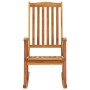 Silla mecedora con cojines madera maciza de acacia de , Sillas de jardín - Ref: Foro24-3064192, Precio: 204,07 €, Descuento: %