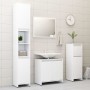Armario de baño madera contrachapada blanco 30x30x95 cm de vidaXL, Muebles de baño - Ref: Foro24-802660, Precio: 54,61 €, Des...