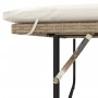 Sofá de jardín con cojines de 2 plazas ratán sintético beige de , Sofás de exterior - Ref: Foro24-365135, Precio: 271,37 €, D...
