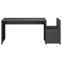 Mesa de centro madera contrachapada gris brillante 90x45x35 cm de vidaXL, Mesas de centro - Ref: Foro24-802929, Precio: 41,01...