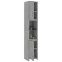 Armario de baño contrachapada gris hormigón 30x30x183,5 cm de vidaXL, Muebles de baño - Ref: Foro24-802673, Precio: 83,51 €, ...