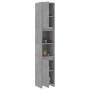 Armario de baño contrachapada gris hormigón 30x30x183,5 cm de vidaXL, Muebles de baño - Ref: Foro24-802673, Precio: 84,60 €, ...