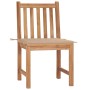 Sillas de jardín 2 unidades madera maciza de teca con cojines de , Sillas de jardín - Ref: Foro24-3062919, Precio: 238,71 €, ...