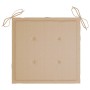 Sillas de jardín 2 unidades madera maciza de teca con cojines de , Sillas de jardín - Ref: Foro24-3062919, Precio: 238,71 €, ...