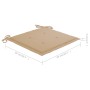 Sillas de jardín 2 unidades madera maciza de teca con cojines de , Sillas de jardín - Ref: Foro24-3062919, Precio: 238,71 €, ...