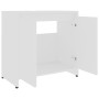Armario de baño madera contrachapada blanco 60x33x61 cm de vidaXL, Muebles de baño - Ref: Foro24-802642, Precio: 51,13 €, Des...