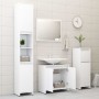 Armario de baño madera contrachapada blanco 60x33x61 cm de vidaXL, Muebles de baño - Ref: Foro24-802642, Precio: 51,13 €, Des...