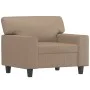 Cappuccino Farbe Kunstleder Sessel 60 cm von , Sofas - Ref: Foro24-359411, Preis: 182,20 €, Rabatt: %