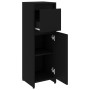 Armario de baño madera contrachapada negro 30x30x95 cm de vidaXL, Muebles de baño - Ref: Foro24-802661, Precio: 49,95 €, Desc...