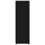 Armario de baño madera contrachapada negro 30x30x95 cm de vidaXL, Muebles de baño - Ref: Foro24-802661, Precio: 49,95 €, Desc...