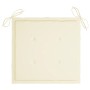 Sillas de jardín plegables 4 uds cojines madera maciza acacia de , Sillas de jardín - Ref: Foro24-3064511, Precio: 189,24 €, ...