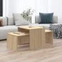 Plywood oak-colored coffee table 100x48x40 cm by vidaXL, Coffee table - Ref: Foro24-802915, Price: 51,96 €, Discount: %