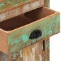 Mesita de noche con ruedas madera maciza reciclada 40x30x57 cm de , Mesitas de noche - Ref: Foro24-328316, Precio: 123,47 €, ...