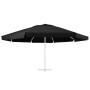 Tela de repuesto para sombrilla negra 600 cm de , Telas para sombrillas y toldos - Ref: Foro24-312552, Precio: 79,09 €, Descu...