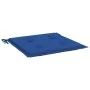 Cojines de silla de jardín 4 uds tela azul 40x40x3 cm de , Cojines para sillas y sofás - Ref: Foro24-314024, Precio: 39,54 €,...